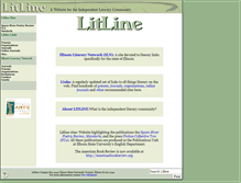 Tablet Screenshot of litline.org